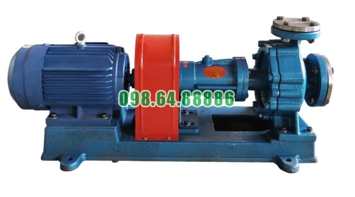 Bơm dầu gia nhiệt RY40-25-200 lưu lượng 10 m3/h, công suất 4 kW, cột áp 50 m, tốc độ 2900 vòng/phút
