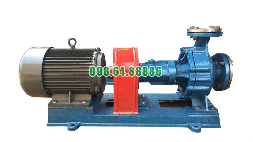 Bơm dầu truyền nhiệt RY40-25-160 lưu lượng 10 m3/h, công suất 2.2 kW, cột áp 28 m, tốc độ 2.900 vòng/phút
