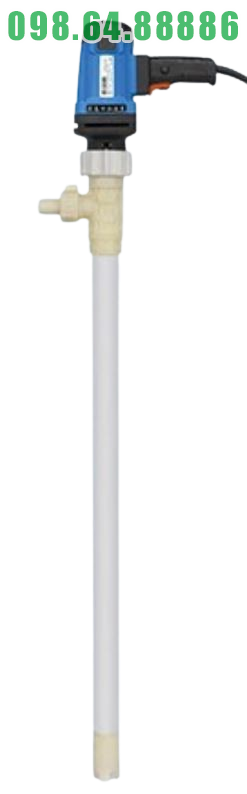 Bơm điện trục dài PTFE chịu axit mạnh và kiềm mạnh model JDT-1000W-PTFE