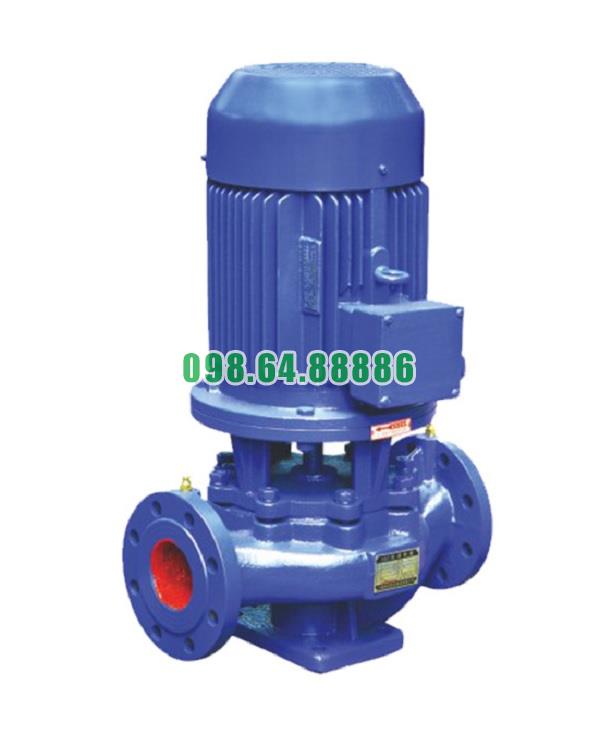 Máy bơm đồng trục thẳng đứng, bơm ly tâm, inline ISG80-200B, IRG80-200B 15kw, 43m3, 60m